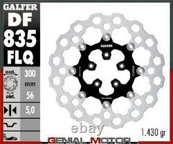 Galfer Front Brake Disc CUBIQ FLOAT 300x5mm HARLEY. D FXDBP DYNA STREET BOB 2013