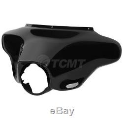 Glossy ABS Front Batwing Outer Fairing For Harley Street Electra Glide 1996-2013