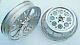 HARLEY CHROME 9 SPKE WHEELS STREET GLIDE TURING WithROTORS PULLEY 00-08 OUTRIGHT