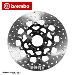 HARLEY FLHX STREET GLIDE 1584 2007-2007 Rear Brake Disc BREMBO Floating