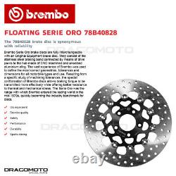 HARLEY FLHX STREET GLIDE 1584 2007-2007 Rear Brake Disc BREMBO Floating