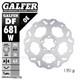 HARLEY FXDBI STREET BOB 2008 DF681W Rear Brake Disc Rotor GALFER