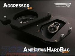 HARLEY TOURING DUAL 6 x 9 SADDLEBAG SPEAKER INSTALL CUSTOM KIT ROAD STREET GLIDE