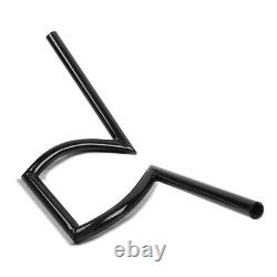 Handlebar Ape Z-Bar 1 for Harley Dyna Fat Bob/ Street Bob/ Low Rider/ S black