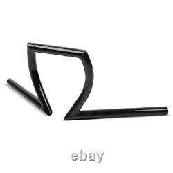 Handlebar Ape Z-Bar 1 for Harley Dyna Fat Bob/ Street Bob/ Low Rider/ S black