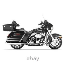 Hard Stretched SLB side bags for Harley Davidson Street Glide Custom 10-13