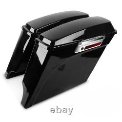 Hard Stretched side bags for Harley Davidson CVO Street Glide 11-13