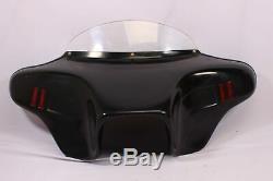 Harley Batwing Fairing Windshield Led Touring Road King Glide Street Ultra Glide