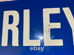 Harley Blvd Street Sign Thick Metal