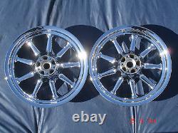 Harley Chrome 9 Spoke Wheels Touring Road Glide Street Glide Outright Sale FLHR