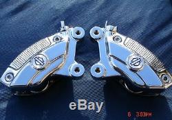 Harley Chrome Brembo Calipers 4 Road King 08-19 Street Glide Ultra 42012-06A