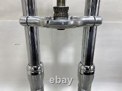 Harley-Davidson 08 FXDB Street Bob Forks Triple Tree Front End Suspension 49mm