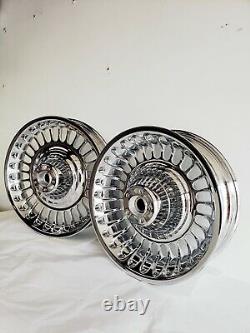 Harley Davidson 28 Knuckle Flhtc Street Glide Touring Chrome Wheels 2009-2019