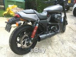 Harley Davidson 750 Street Rod. Only 2100 miles. Stage 1 tuned. Delivery