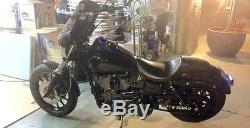 Harley Davidson Dyna FXD Street BoB Wheels Black Is Back 13 Spoke we install