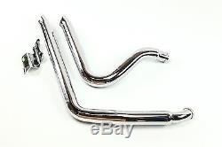 Harley-Davidson Dyna Street Sweeper Exhaust System FXD 2-1/4 Straight Pipes HD