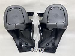 Harley-Davidson Electra Street Glide OEM Lower Fairings Vented Vivid Black