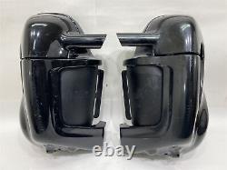 Harley-Davidson Electra Street Glide OEM Lower Fairings Vented Vivid Black