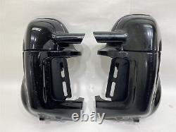 Harley-Davidson Electra Street Glide OEM Lower Fairings Vented Vivid Black