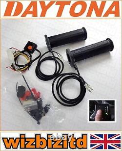 Harley Davidson FXDB 1584 Dyna Street Bob Daytona Stage 4 Heated Grips DHG25OB