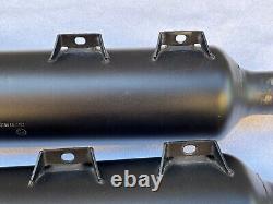 Harley Davidson Screaming Eagle Street Cannon ECE End Pots Exhaust FAT BOB FXFB