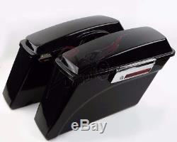 Harley Davidson Touring Hard Saddlebags Road King Ultra Street Glide 1994-2013