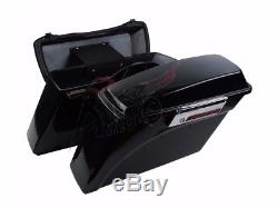 Harley Davidson Touring Hard Saddlebags Road King Ultra Street Glide 1994-2013