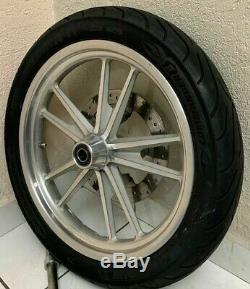 Harley Dyna mag Wheels Switch-Blade FXD Street Bob Rims 17 Rear 19 Front