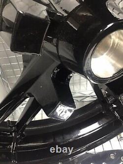 Harley Enforcer Wheels Glass Black 2014 -19 Flhr Fltr Street Glide (outright)