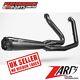 Harley FXBBS Street Bob 2022 Zard Black Stainless Road Full Exhaust System E5