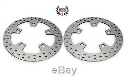 Harley Front Brake Disc Rotors Touring Street Electra Glide 2015-2019 Polish