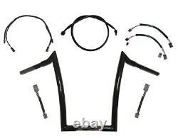 Harley Street Bob ABS Monkey Bars Handlebar Kit Streetbob 12,14-16 2018-2020