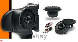 Harley Street Glide Diamond Audio Pro Speaker Kit Includes Mspro65 + Mo75t Horns