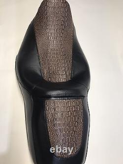 Harley Street Glide / Road Glide HD BROWN Gator Croc Seat Cover Skin 2011-2023