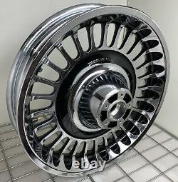 Harley Touring Street Glide 28 Spoke 2009 -19 Chrome Wheels Electra (outright)