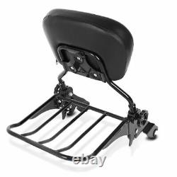 Harley road glide street glide, passenger back rest, sissy bar, Road King, 09-19