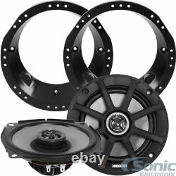 Kicker PSC654 6.5 Speakers Harley Davidson Electra, Road, Street Glide