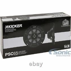 Kicker PSC654 6.5 Speakers Harley Davidson Electra, Road, Street Glide