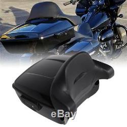 Backrest Pad For Harley Tour Pak Davidson Touring 2014-2020 Chopped Pack Trunk 