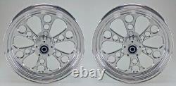 Kool Kat 16 Front/rear Billet Wheel Set Harley Electra Glide Road King Street