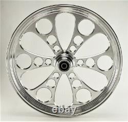 Kool Kat Front Billet Wheel 21 X 3.5 Harley Flhx Flhxi Street Glide 2006-2007