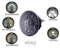 LED Headlight Insert for Harley Davidson Dyna Street Bob Wide Glide Low Rider