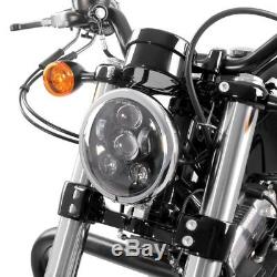 LED Scheinwerfer 5 3/4 für Harley Dyna Low Rider/ S/ Street Bob, Rocker/ C