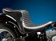 Le Pera Cherokee Seat Black Pleated 2 Up 18+ FXBB Harley Softail Street Bob