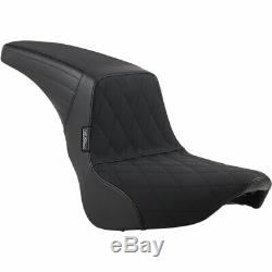 Le Pera Diamond with Gripp Tape Kickflip 2-Up Seat 2018-19 Harley Street Bob FXBB