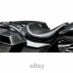 Le Pera Smooth Bare Bones Solo Seat for 08-18 Harley Electra, Road, Street Glide