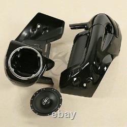 Lower Vented Fairings with 6.5 Speaker For Harley Touring Road Street Glide 83-13