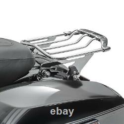 Luggage Rack AW Detachable for Harley Davidson Road Glide Custom 10-13 chr