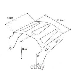 Luggage Rack AW Detachable for Harley Davidson Road Glide Custom 10-13 chr