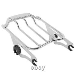 Luggage carrier AW Removable for Harley Davidson Road Glide Custom 10-13 Chrome